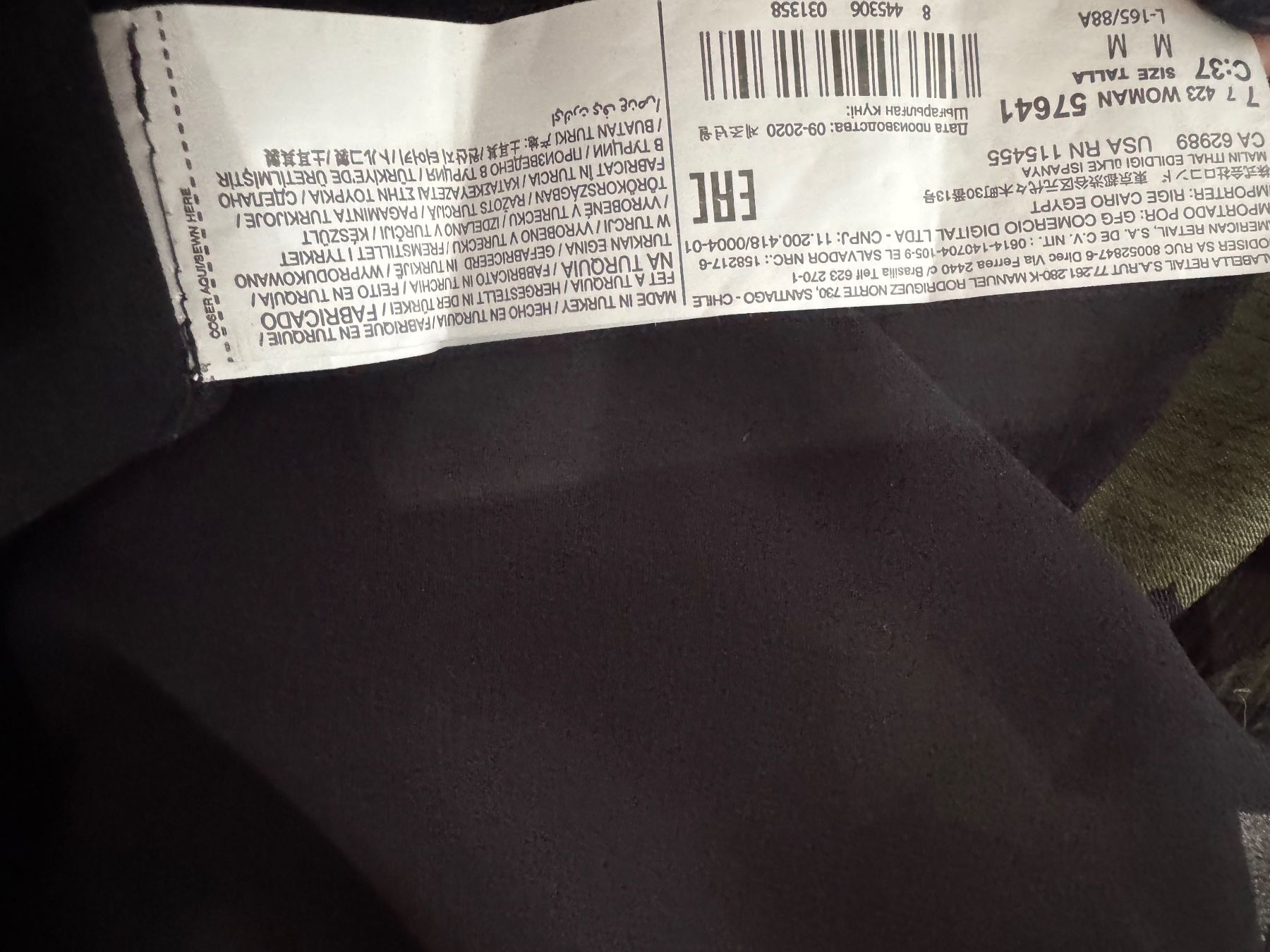 Mango Vestiti: Mango Kleid, lang, grün/schwarz, Gr.M – Nuovo (secondo la descrizione) da Baden venduto da Sakilili 6