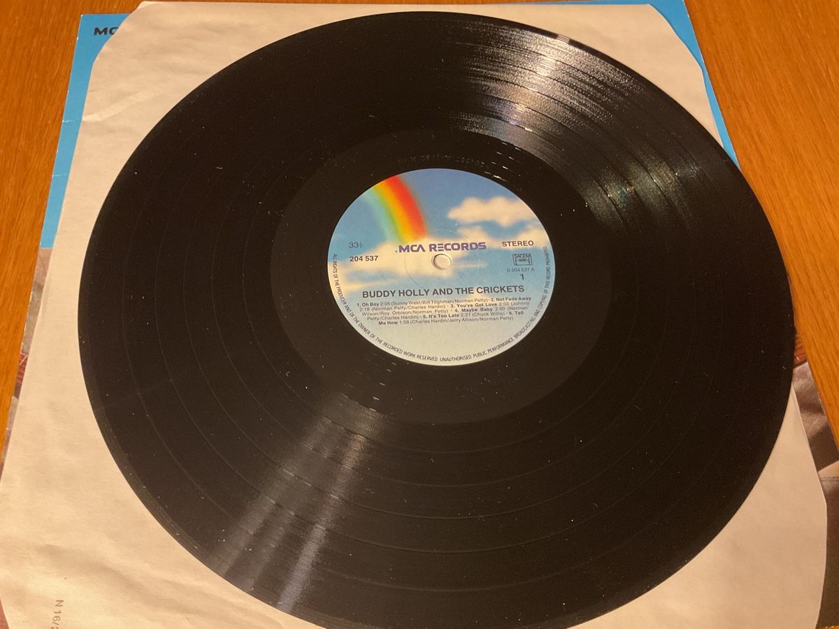 Dischi in vinile: Buddy Holly & The Crickets "The Chirping" 204.537 – Usato da Steinach venduto da Quarkie 2