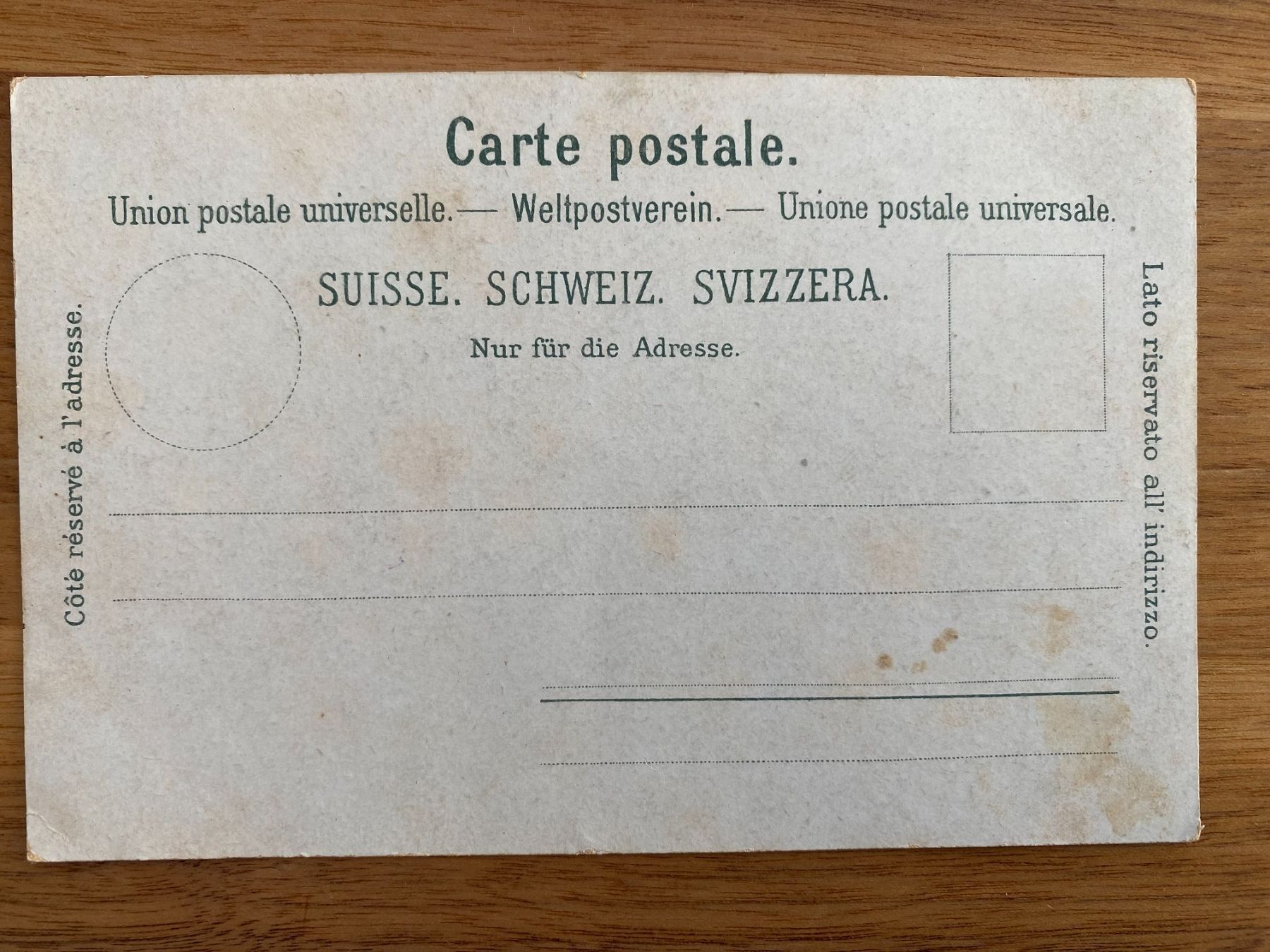 Cartoline postali: Ansichtskarte Walzenhausen – Usato da Unterterzen venduto da bac_287t 1