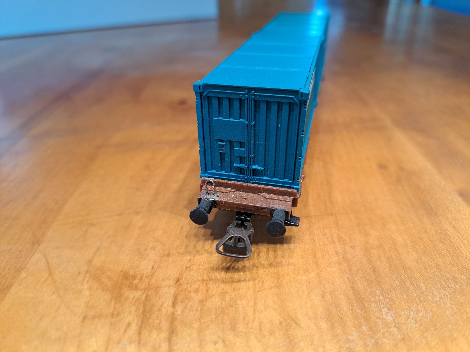 Lima Trains électriques: Lima Containertragwagen – D'occasion à Schönenwerd par Davidlangon 1