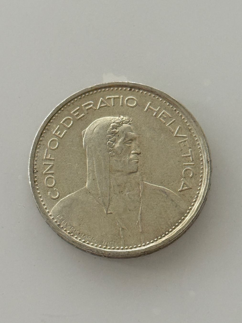 Alle Münzen: 5 Franken 1967  Silber – Gebraucht aus Wallisellen von SWISS_SILVER1