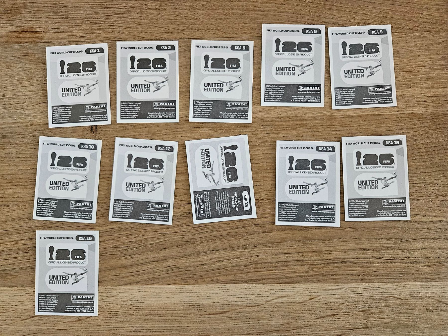 Panini Carte collezionabili: Panini WM 2026 KSA – Nuovo (secondo la descrizione) da Villars-sur-Glane venduto da Bolinot 1