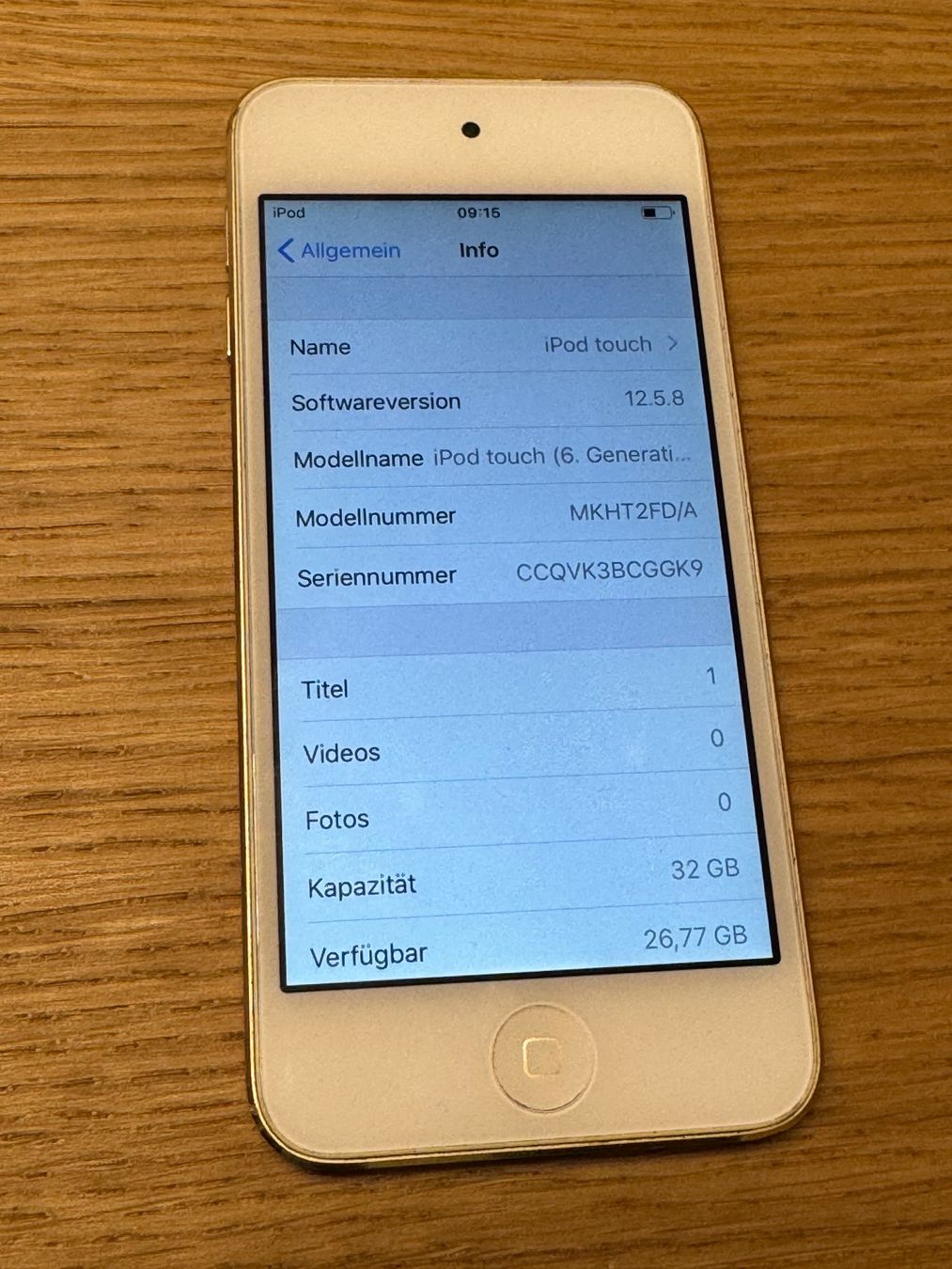 Apple Lecteur media portable: iPod Touch 6th gen – D'occasion à Zollikofen par lagavulin03 2