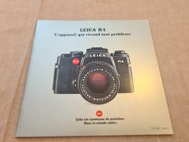 livet Leica R4 et objectifs
