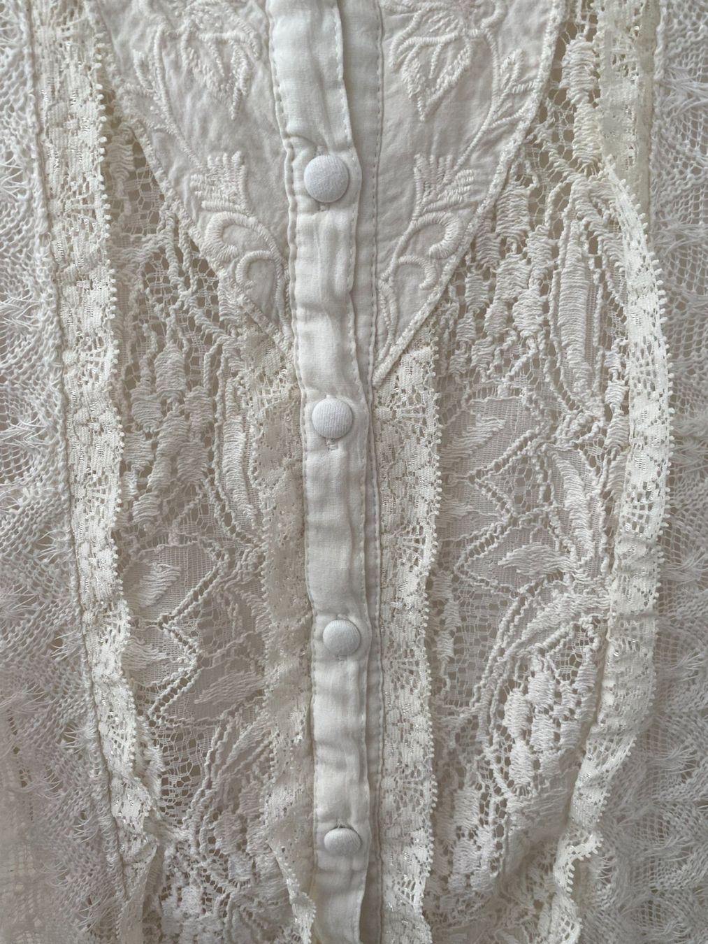 Cream Tuniche: Romantische Original Cream Tunika Gr. S – Nuovo (secondo la descrizione) da Stetten SH venduto da bijoux18 4