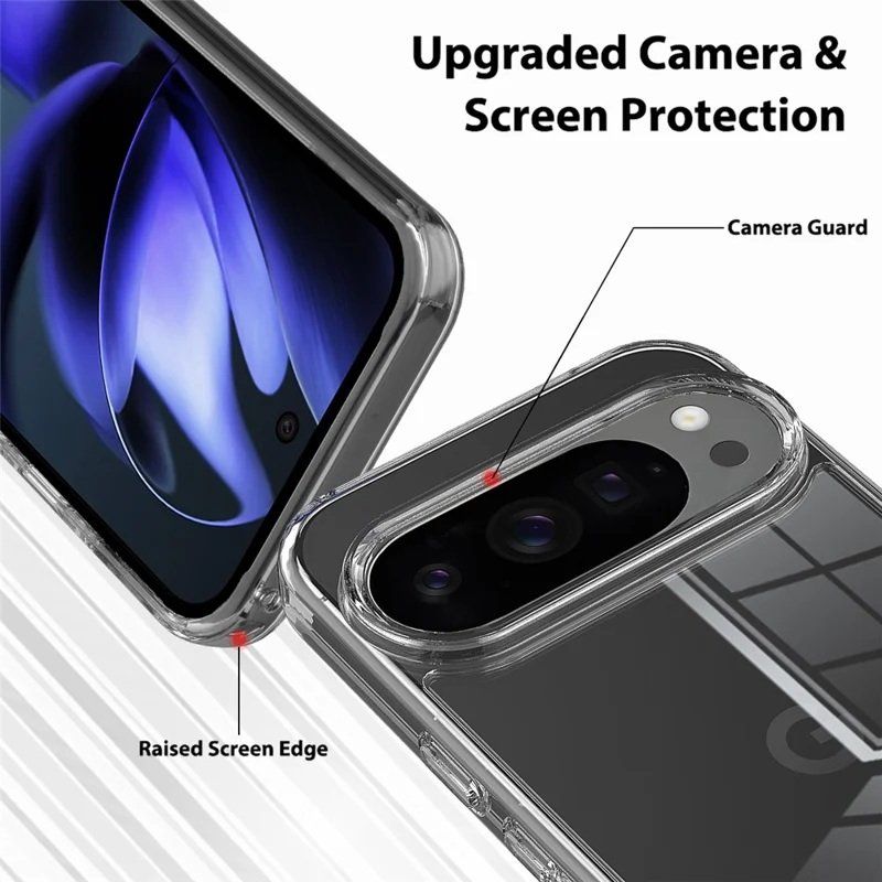 Cover & Protezioni schermo: Google Pixel 10 / 10 PRO Hülle Etui CLEAR Case Silikon Cover – Nuovo e nell'imballaggio originale da Volketswil venduto da coverandmore 4