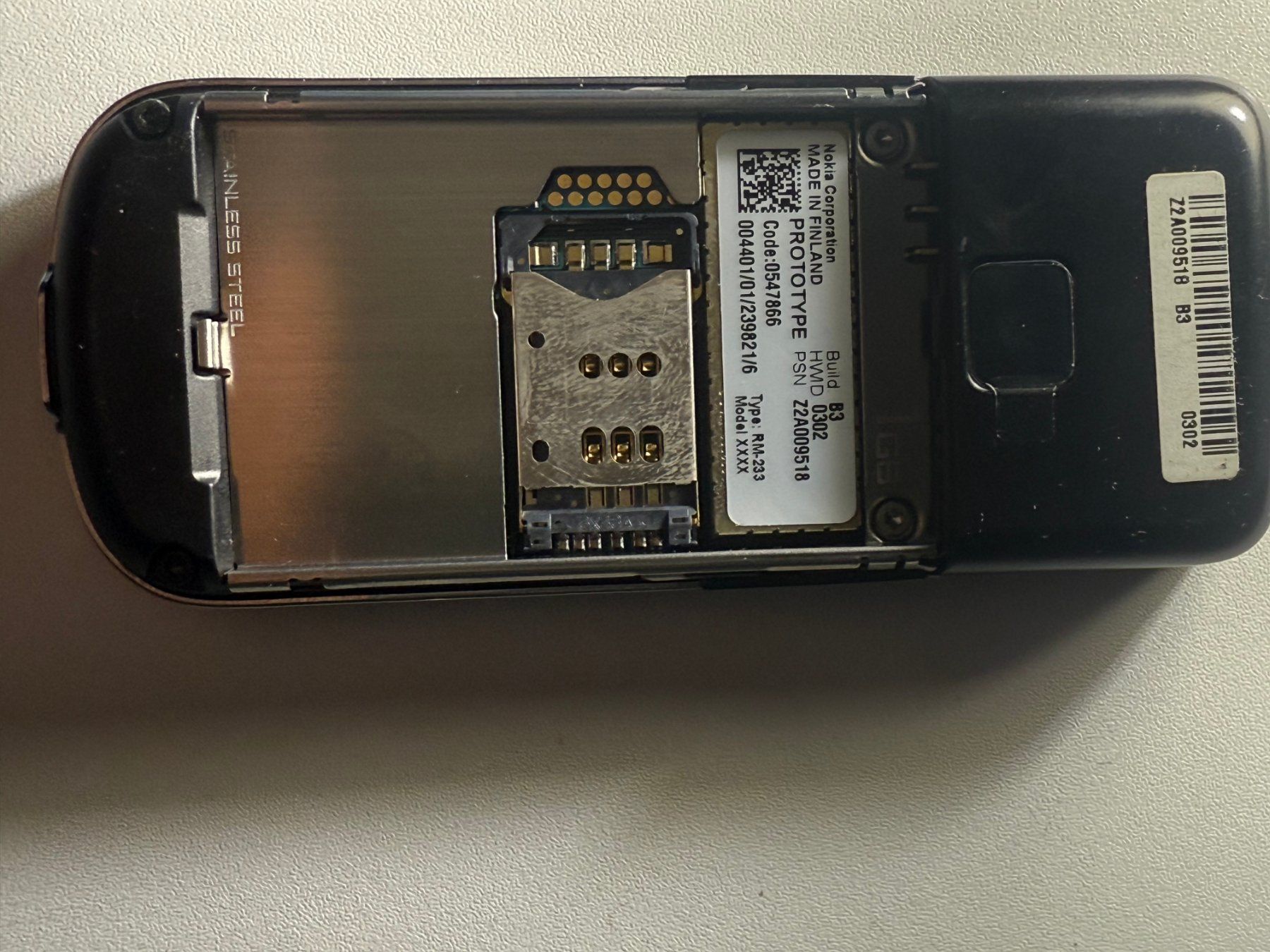 Nokia Portables: Nokia black Arte 8800 Prototype Handy – Neuf avec emballage d'origine à Embrach par Tom1717 5