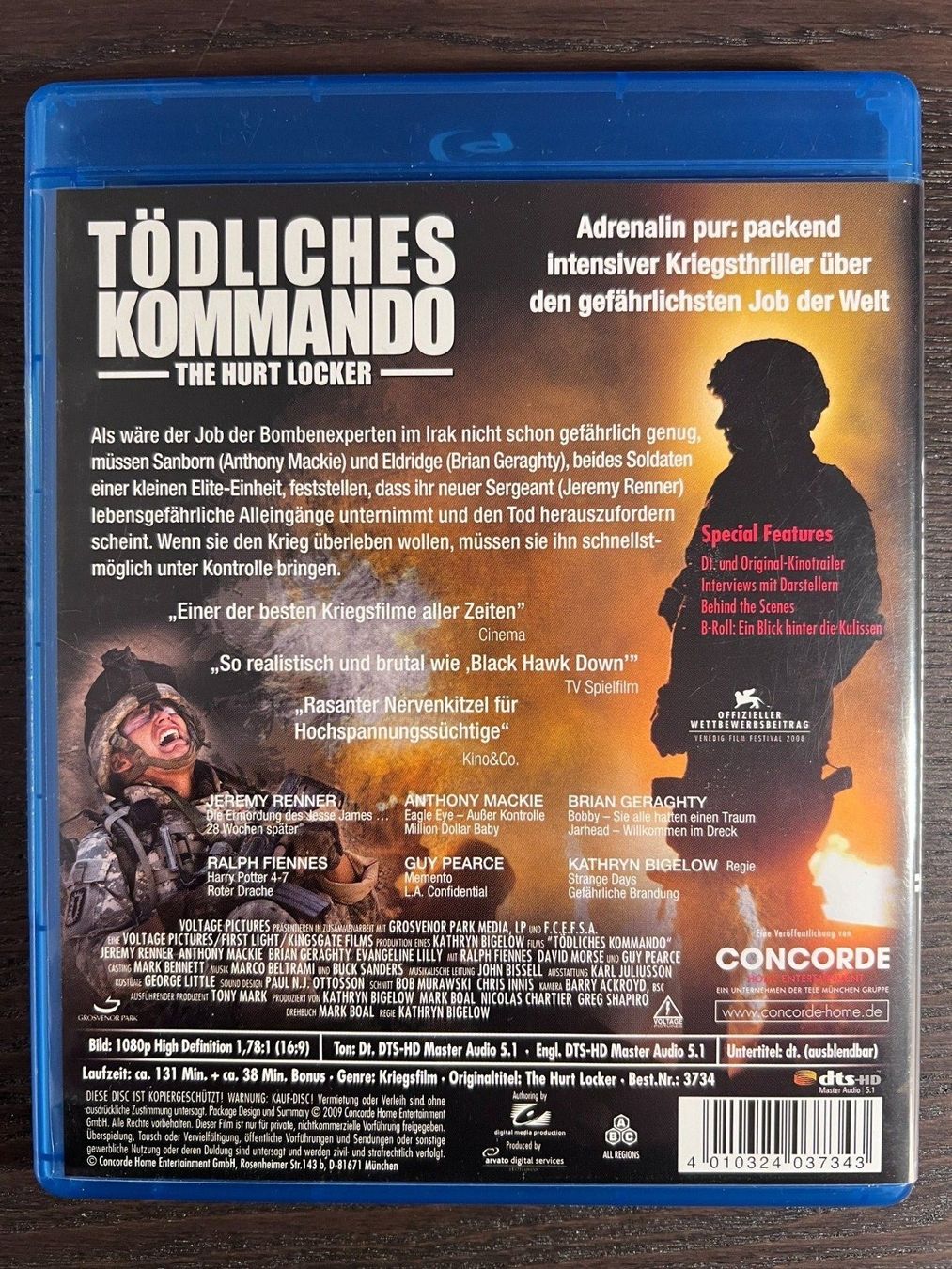 Tutti i DVDs: Tödliches Kommando – Usato da Zürich venduto da Blu-ray_ZH 1