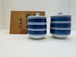 Teeschale Japan Yunomi Keramik-  21. Jh. „Arita"