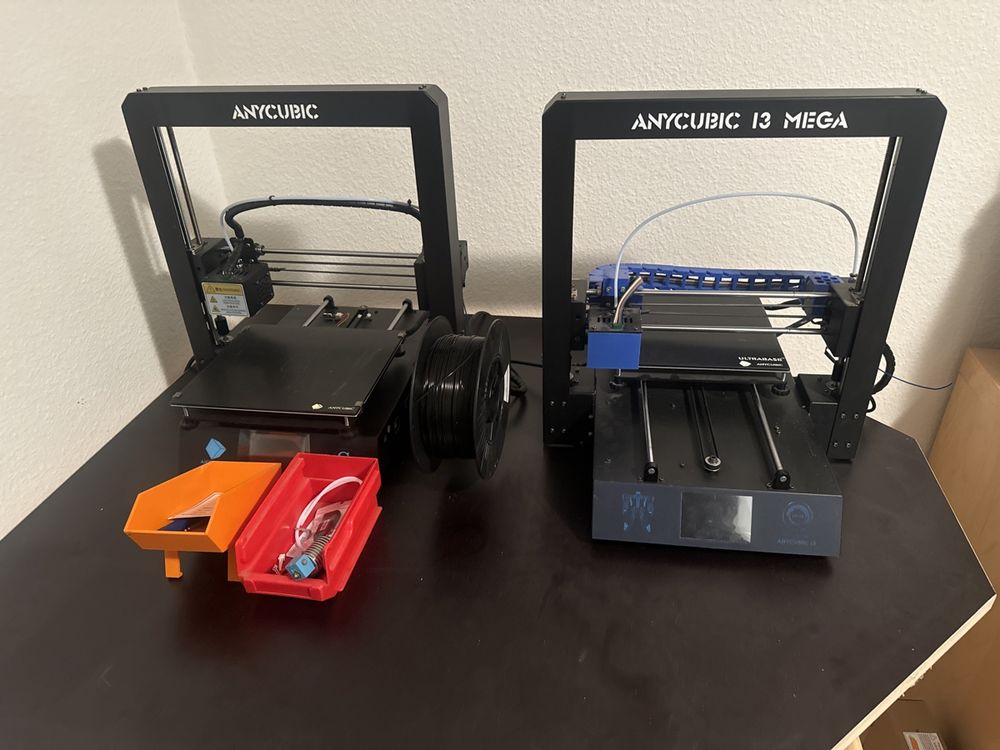2x Anycubic i3 Mega 3D Drucker - Top Zustand! (D'occasion) à