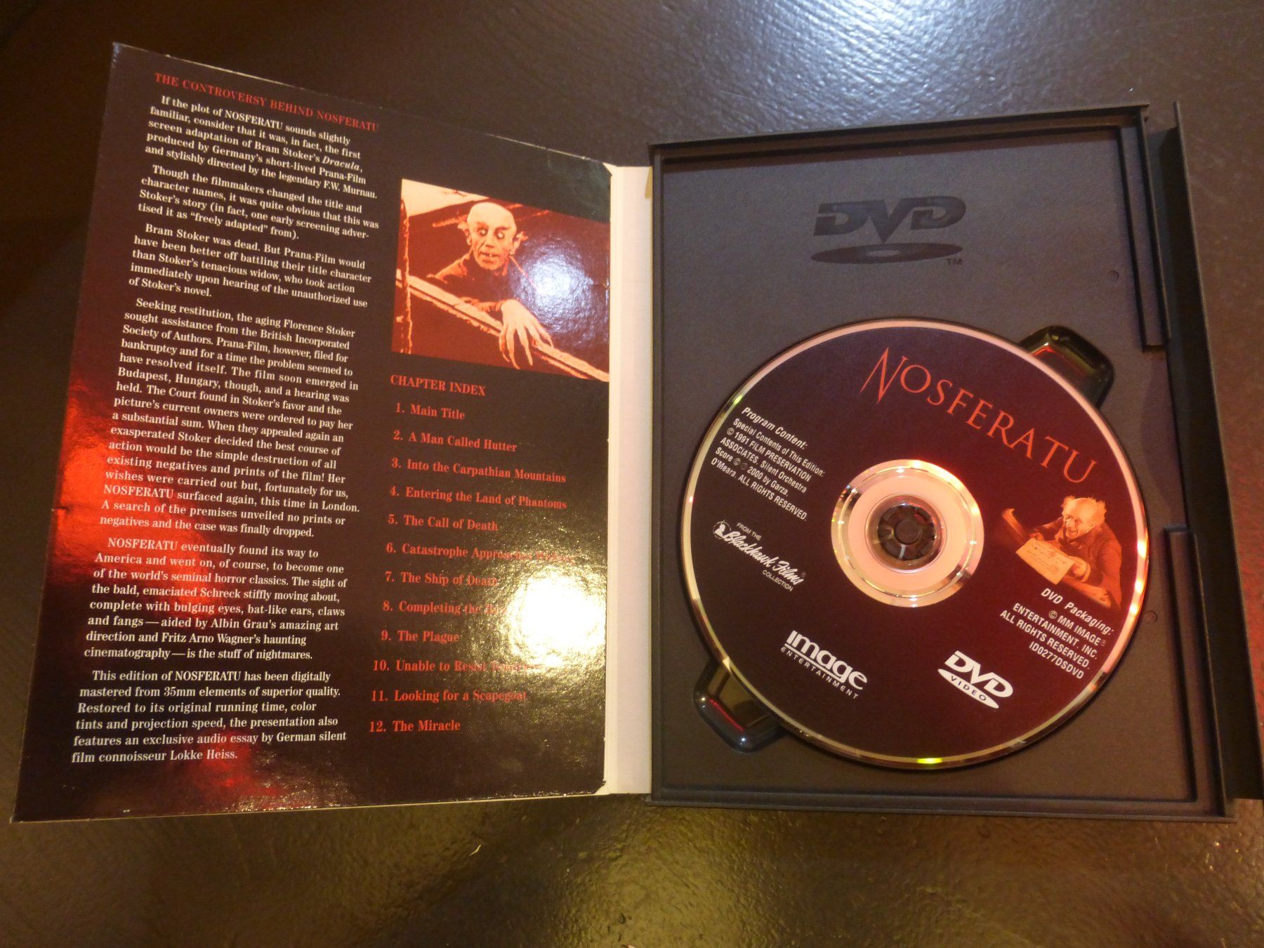 Tutti i DVDs: Nosferatu F.W. Murnau Max Schreck DVD – Usato da Zumikon venduto da psisound 6