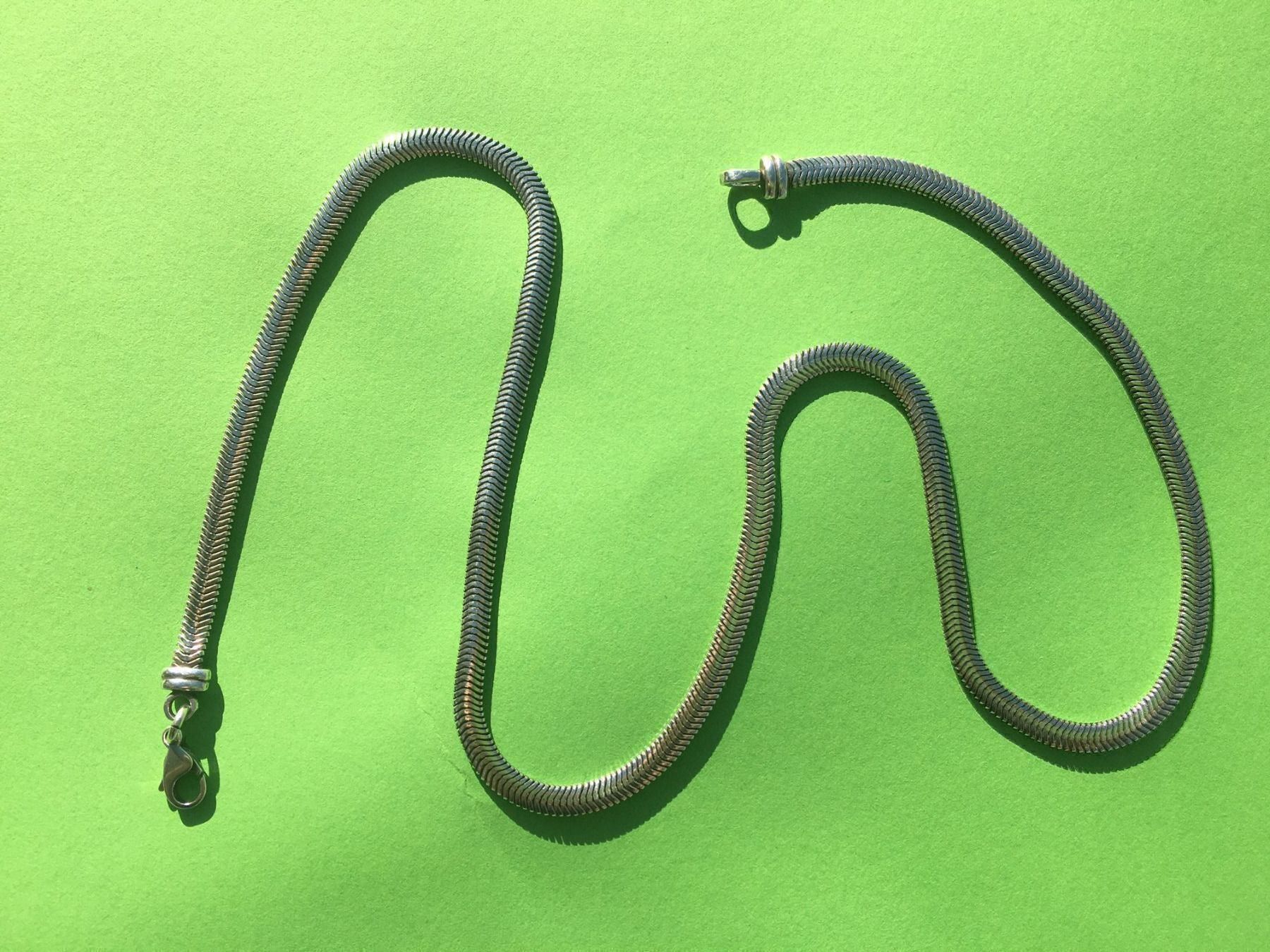 Catenine: Schlangenkette flach – Usato da Mittelhäusern venduto da lacapo8 2