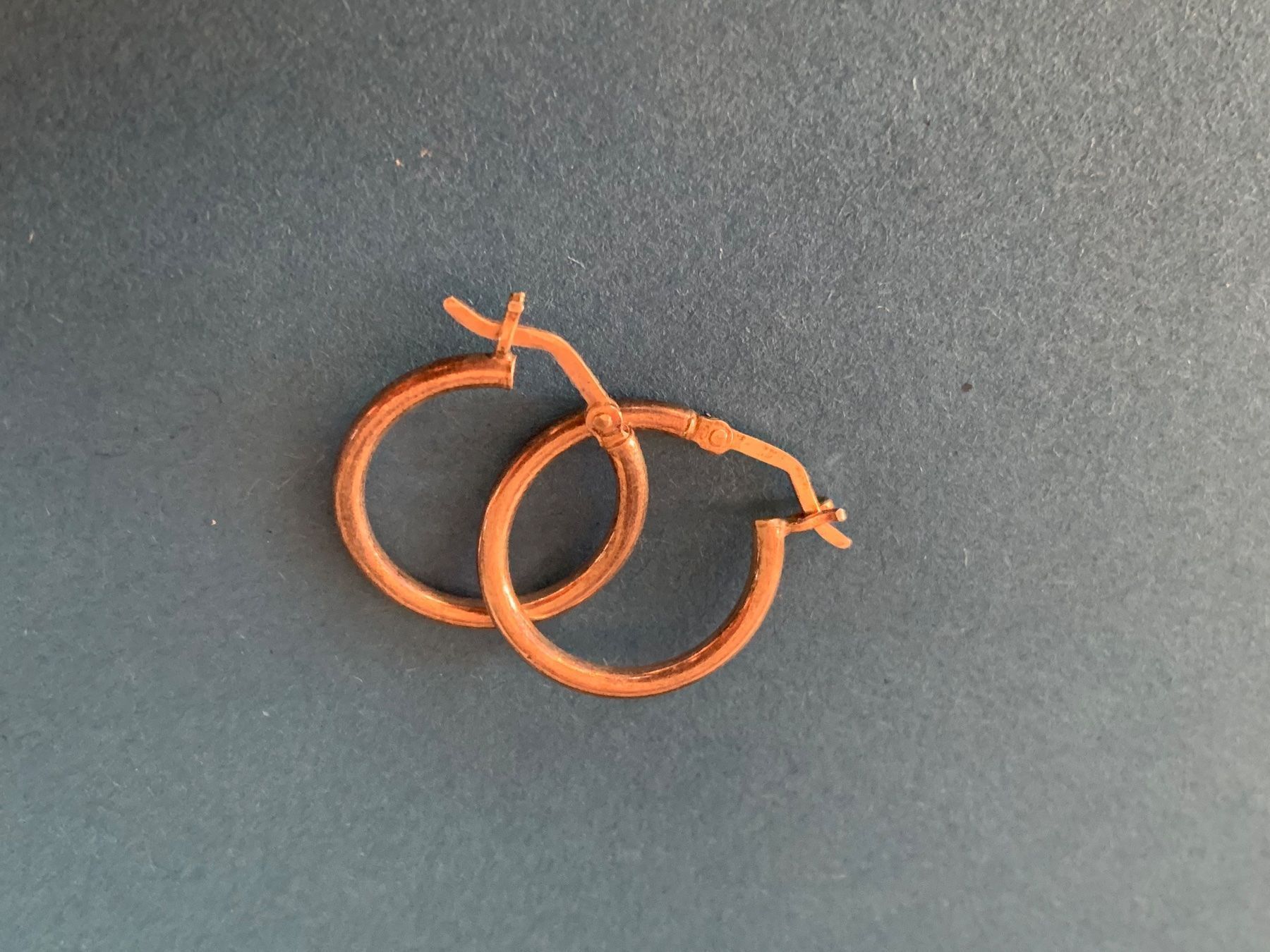 Ohrringe & -stecker: Kreolen Silber (2cm) stabil – Gebraucht aus Dittingen von Bijoubelle 2