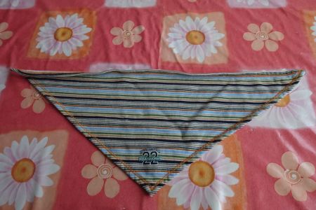 Dreiecktuch Baby gemustert