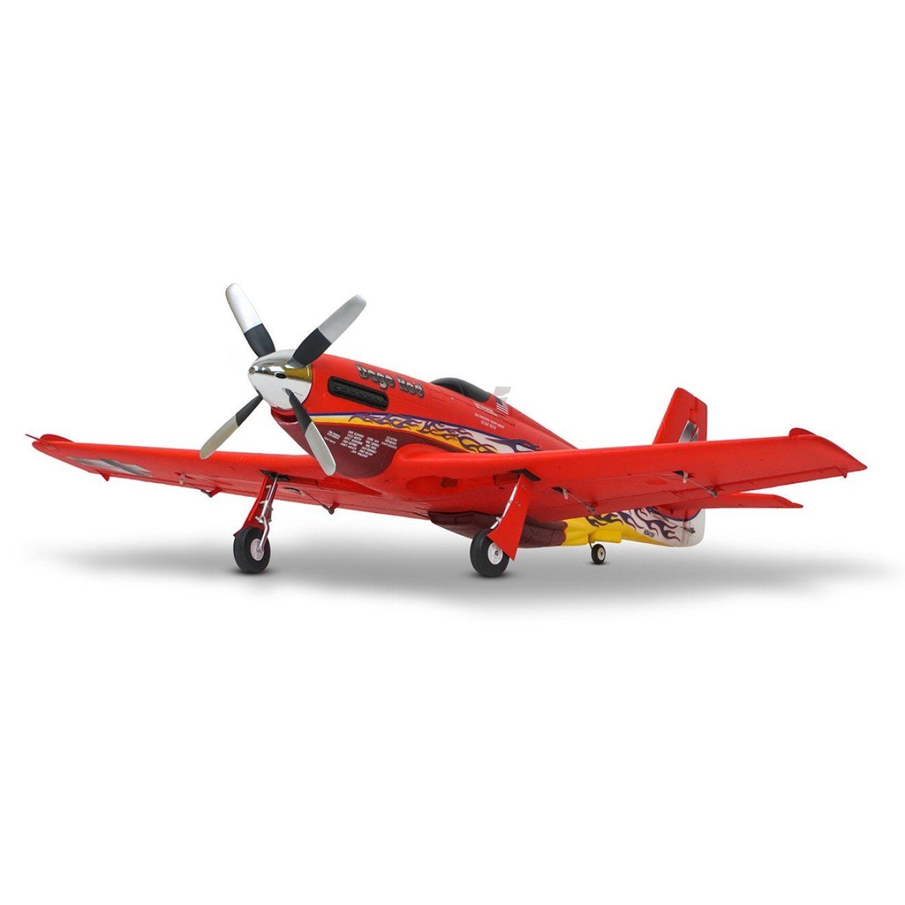 RC Modellbau: FMS P-51 Dago Red PNP - 110 cm – Neu und originalverpackt aus Rietheim von PeraLux