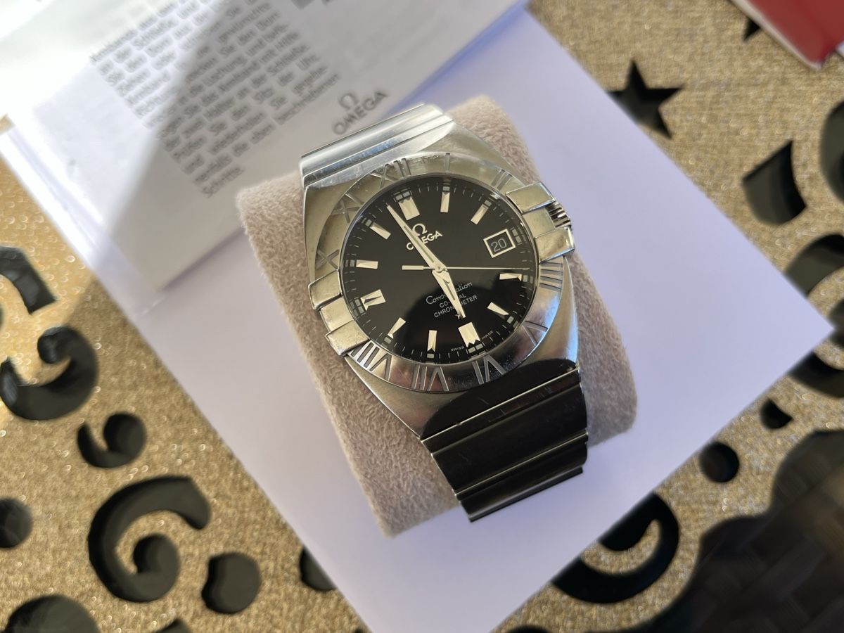 Omega Orologi: Omega Constellation 39mm Automatique 2004 – Usato da Genève venduto da Beyond-Time-Geneve 3