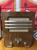 Radio Paillard Holzgehäuse unrestauriert Zustand