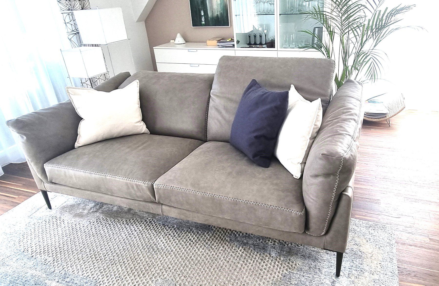 Divani: Sofa, beste Lederqualität, absolut NEUWERTIG – Nuovo (secondo la descrizione) da Wolfhausen venduto da lemongrass14 1