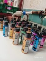 Set di 30 pezzi colori acrilici DecoArt 50ml nuovi 