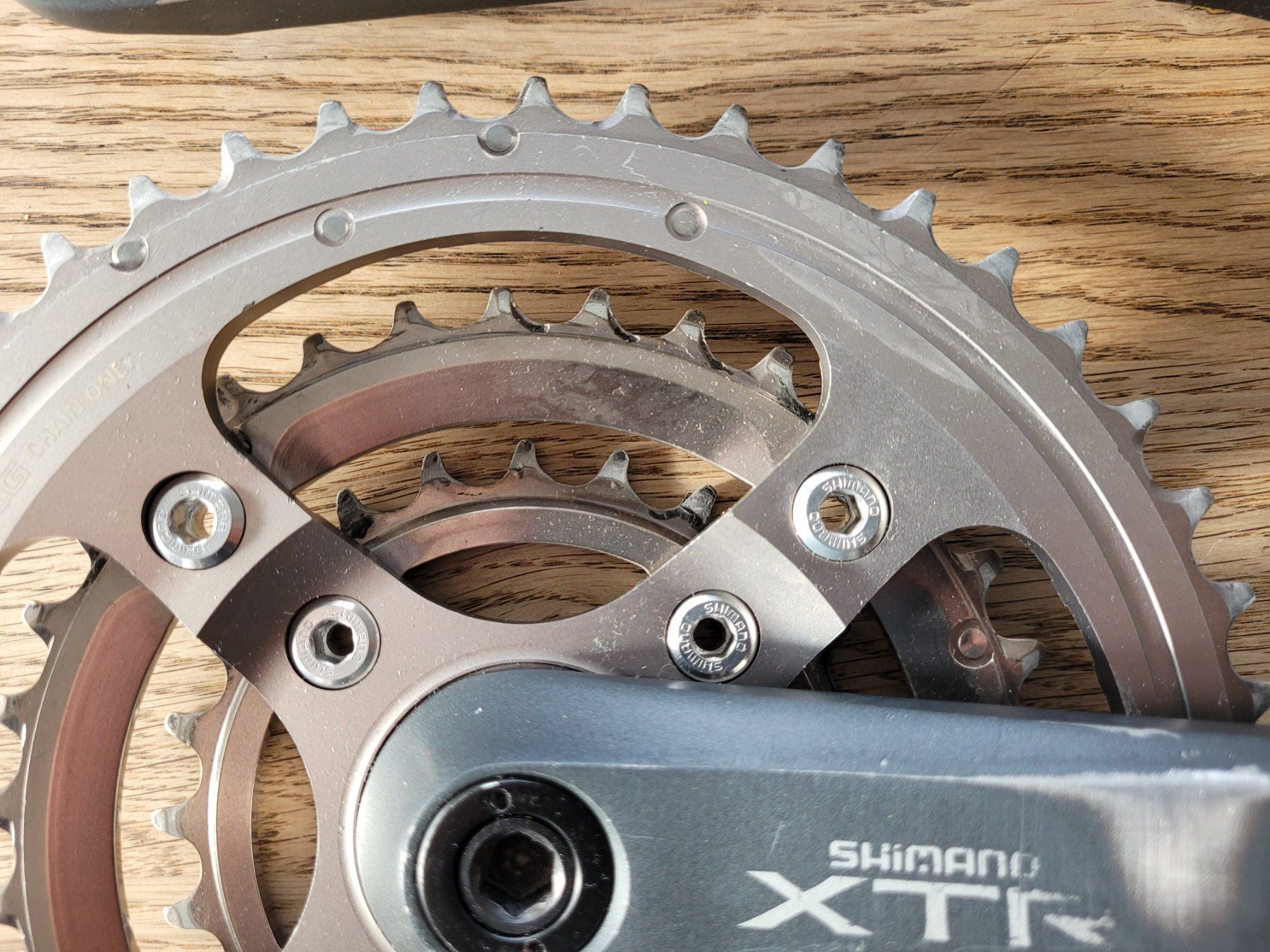 Shimano Ersatzteile: Kurbel XTR FC-M951 – Gebraucht aus Rechthalten von Strike10 1