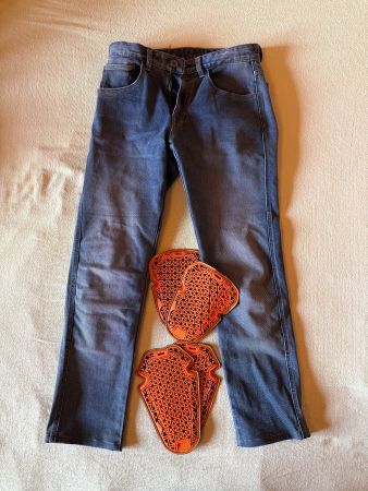 Motorrad Hose ROKKER Tappered Slim Grösse 29/32