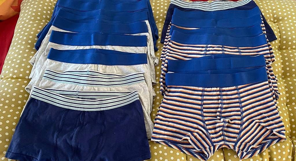 Migros Biancheria intima: 15 Boxer-Shorts Gr. 134/140 – Usato da Urdorf venduto da Resumasa