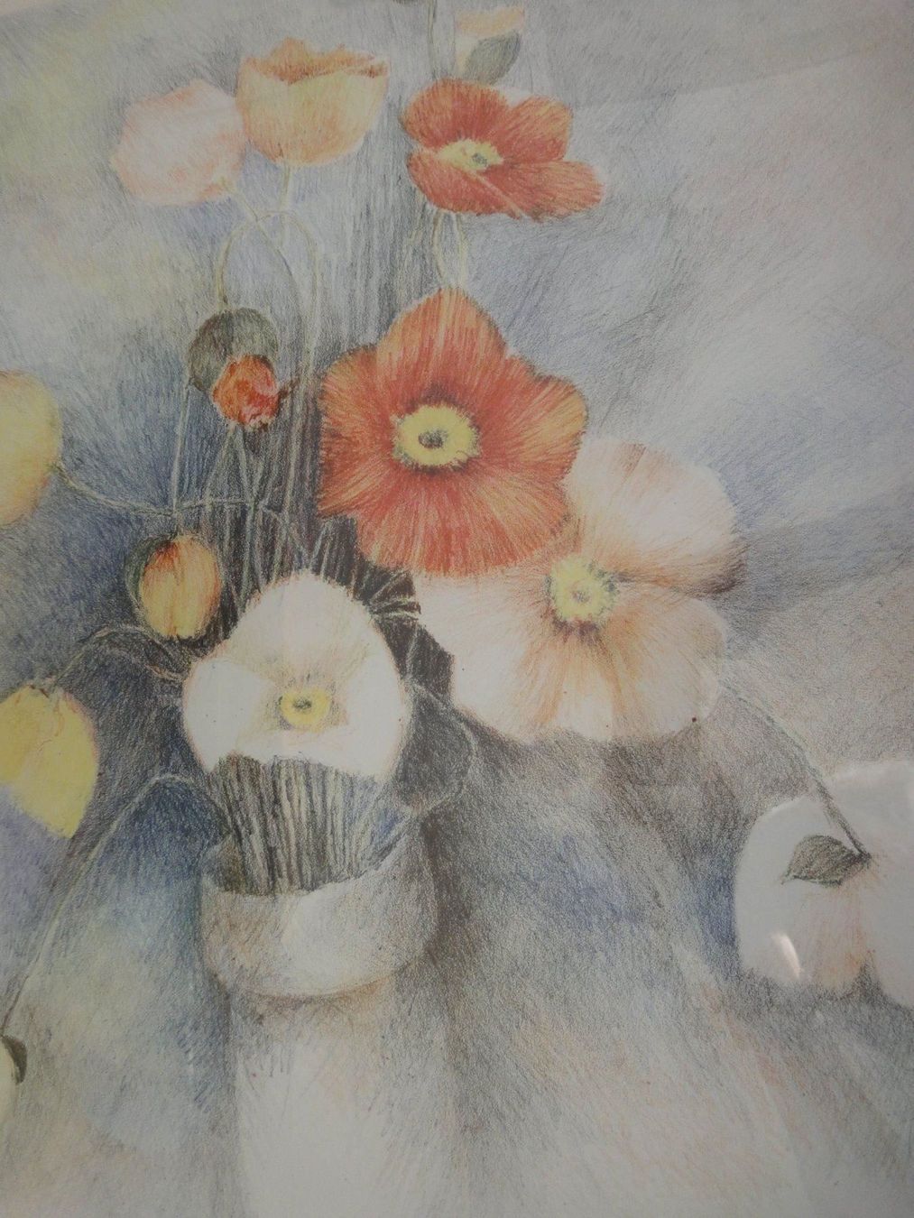 Grafica & Litografie: Glauser Lotti, 1953 - Mohnblumen - Steinlithographie – Nuovo (secondo la descrizione) da Biel/Bienne venduto da 07helios032 2
