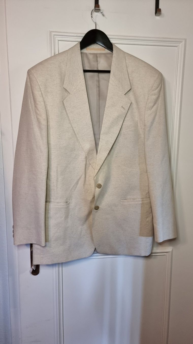 Giacche: Sommerlicher Blazer  Gr.42 beige, Vintage – Usato da Wald ZH venduto da CapLux