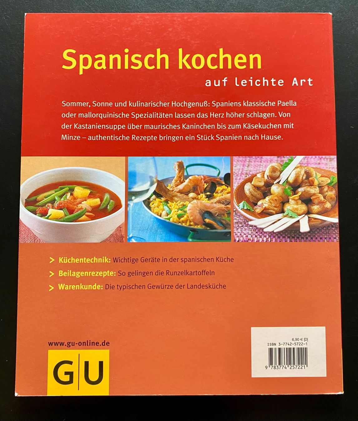 Libri: Spanisch kochen auf leichte Art – Usato da Nussbaumen AG venduto da schuba2000 1