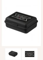 Brotdose znünibox brotbüchse lunchbox schwarz mit Spruch