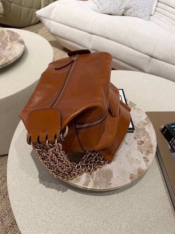 Chloé Borse: CHLOE TASCHE CAMERA BAG CHAIN, BRAUN – Usato da Schwyz venduto da bofb 2