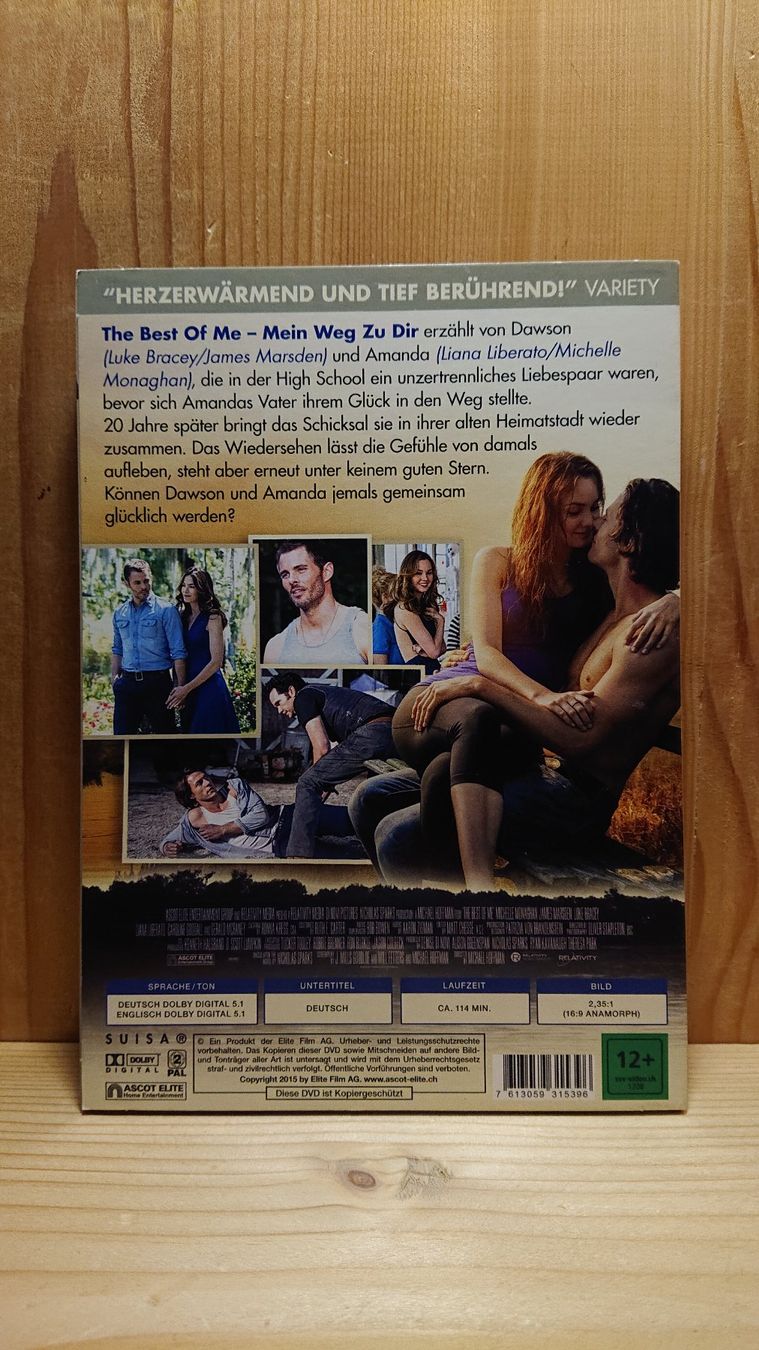 Tutti i DVDs: THE BEST OF ME DVD – Usato da Wilderswil venduto da Exebub 1
