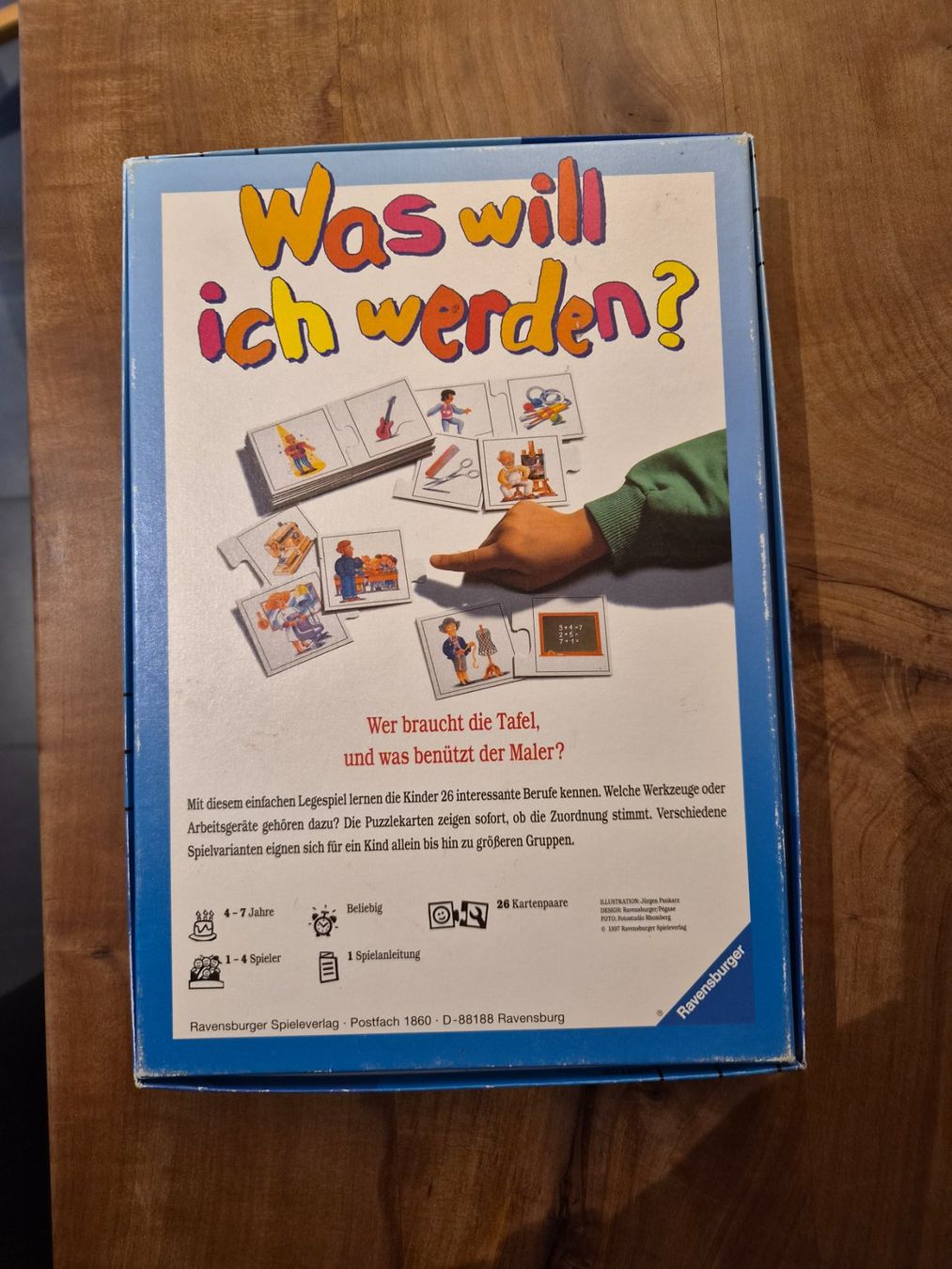 Ravensburger Giochi: Spiel Was will ich werden? Berufe – Usato da Giswil venduto da movo08 1