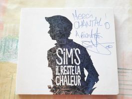 CD Sim's - Il reste la chaleur ( Signé )