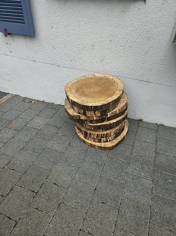 Articles en bois: 9x Holzscheiben – D'occasion à Trimbach par lis_xc8y 1