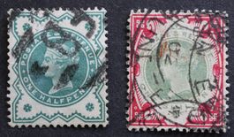 Grossbritannien MNr. 100-101 gestempelt