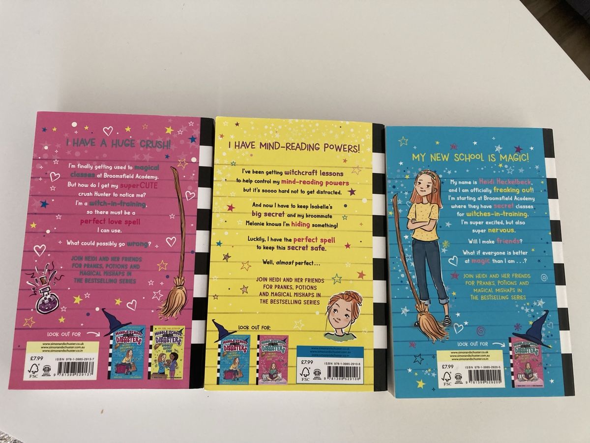 Livres: Middle School and Other Disasters Book Set – Neuf (Voir description) à Ettingen par mis_68gg 1