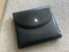 Montblanc Kartenetui / Portemonnaie , schwarz,