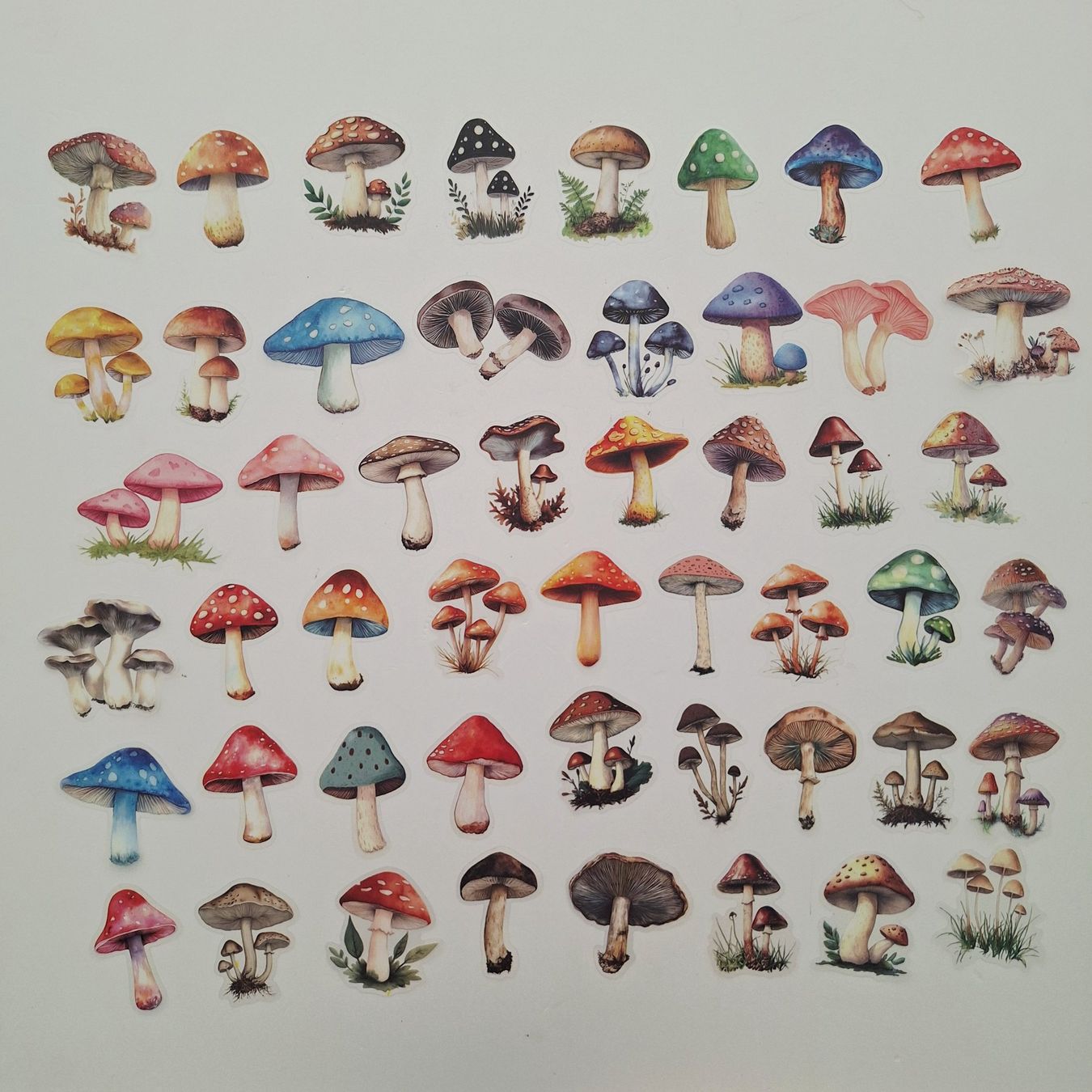 Sticker: 50 Aufkleber Sticker - Pilze – Nuovo e nell'imballaggio originale da Basel venduto da Kunterbunt12