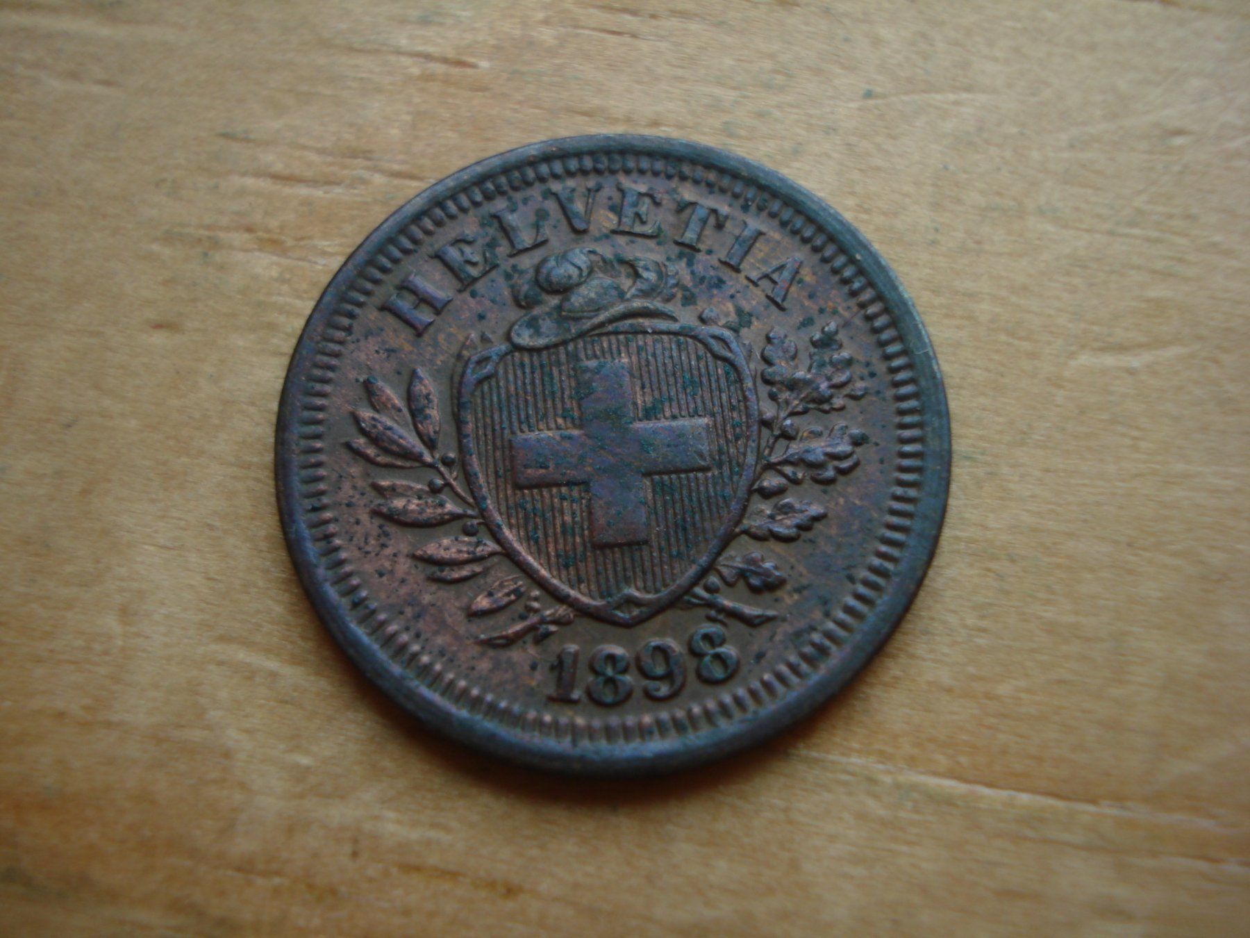 Tutti le monete: (W5) 1 Rappen 1898 – Usato da Erlach venduto da Net-Coins