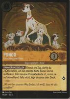 TCG Disney LORCANA DIE TINTENLANDE De 19 FOIL Pongo - Entsch