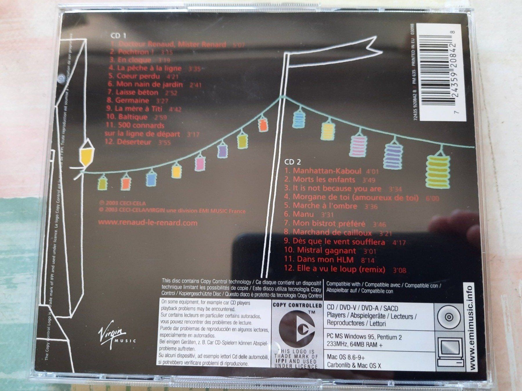 CD: Cd Renaud -  Tournée d'enfer – Usato da Pully venduto da bro_n52j 1