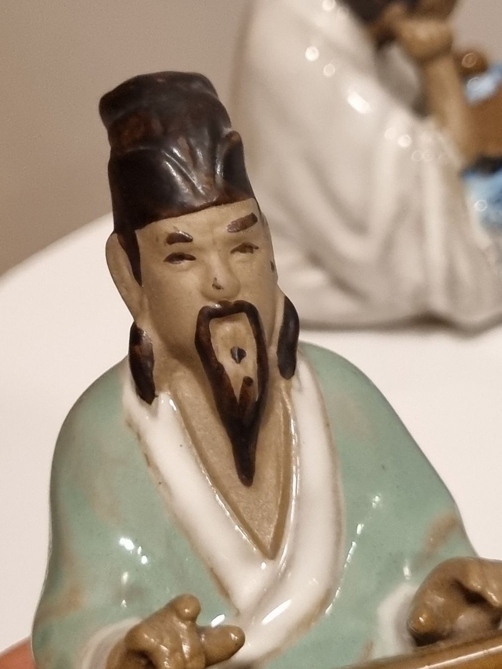 Statuette: 3 Keramik Mudmen Figuren China Vintage – Usato da Scharnachtal venduto da devin03 9