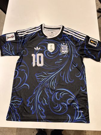 Maillot Argentine Messi 10 Noir Taille M