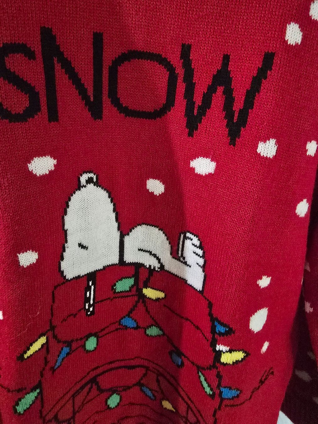 H&M Pullover & Sweatshirts: Schöner Weihnachts Strickpullover Gr. S Snoopy – Gebraucht aus Reute AR von Angelwungs 2