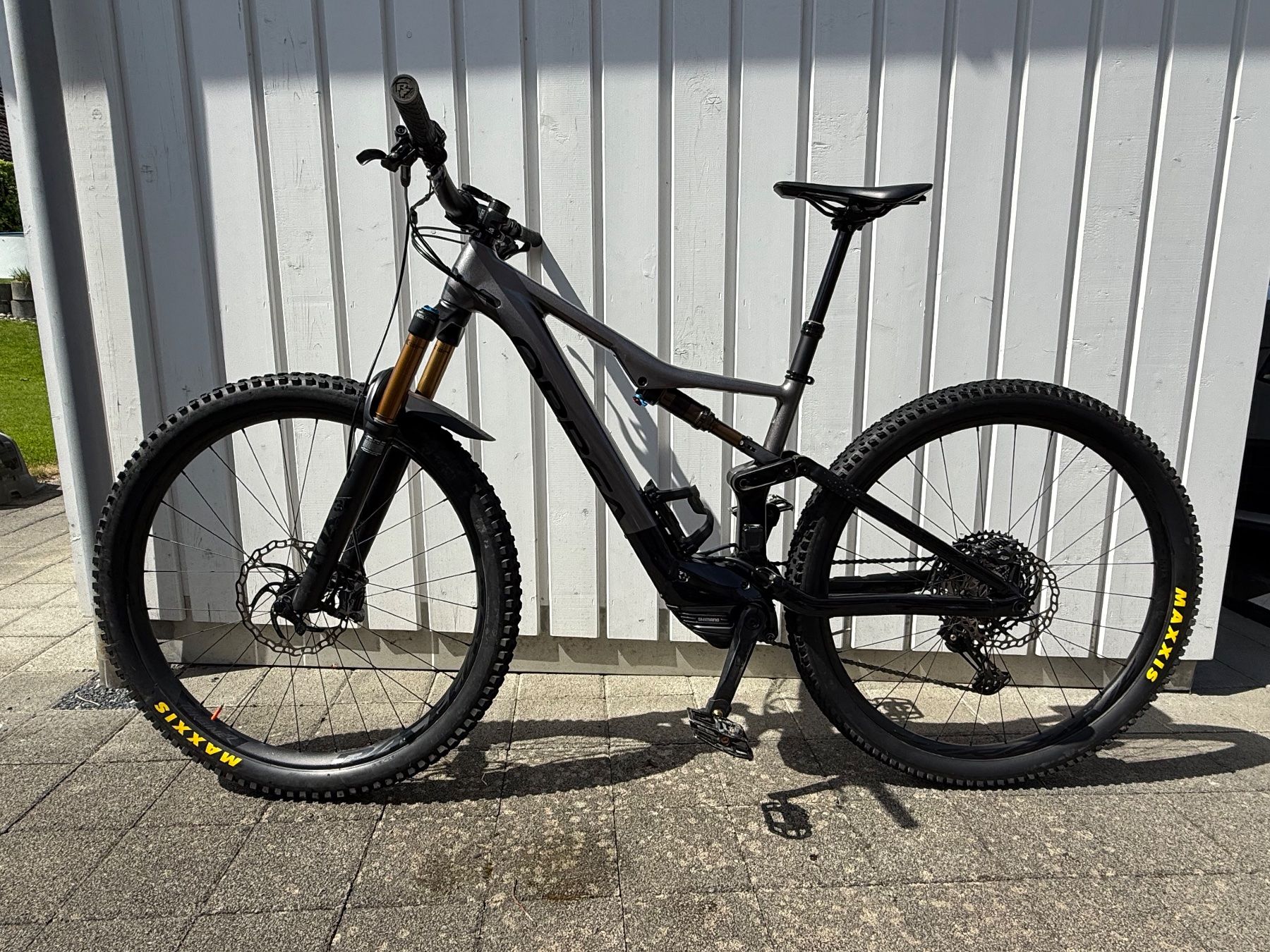 Orbea Biciclette: Orbea Rise H10 - Anthrazit - M-Grösse - inkl. Range Extender – Usato da Grabs venduto da Rolfsg 1
