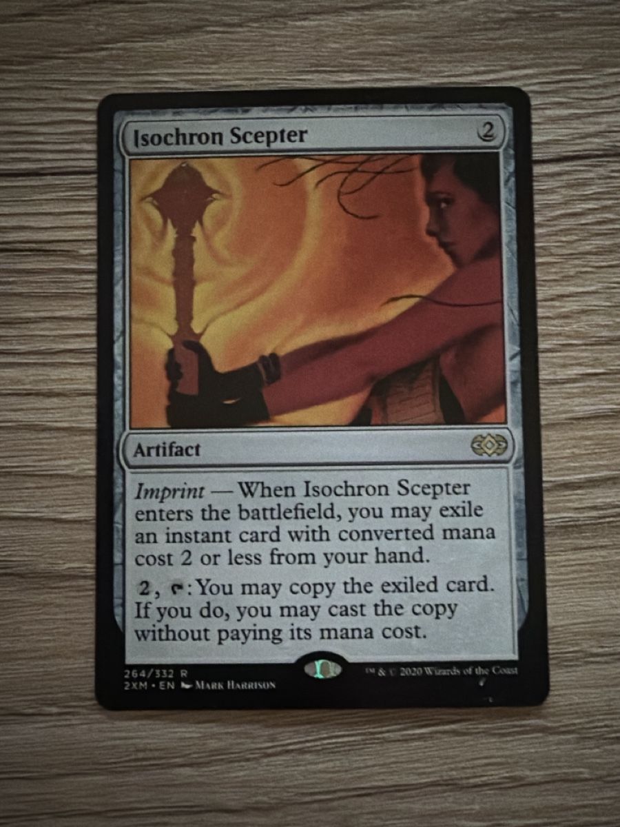 Magic The Gathering Carte collezionabili: Magic the Gathering: Isochron Scepter Double Masters, EX – Usato da St. Gallen venduto da lob_bkw9