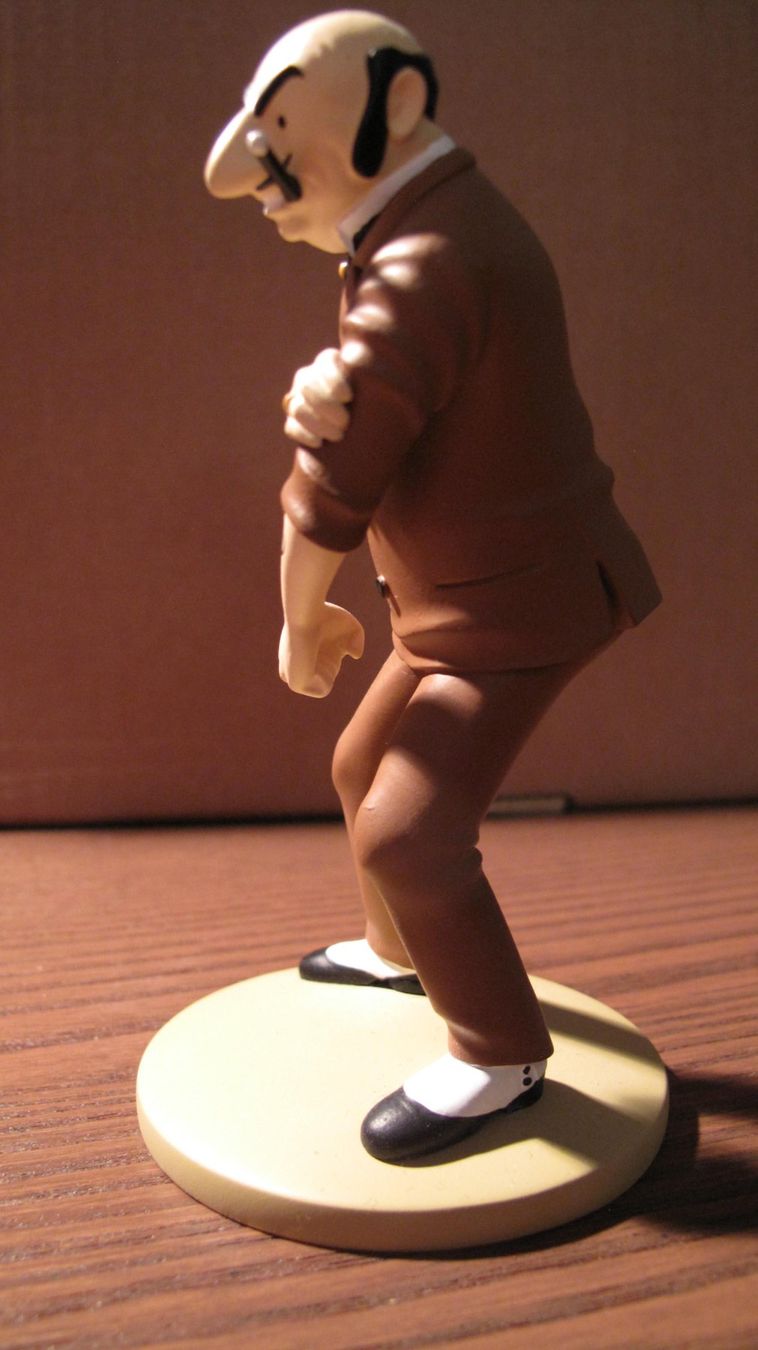 Statuette: Tim und Struppi Figur / Rastapopoulos – Nuovo (secondo la descrizione) da Berg TG venduto da Volker-Kampfgarten 1