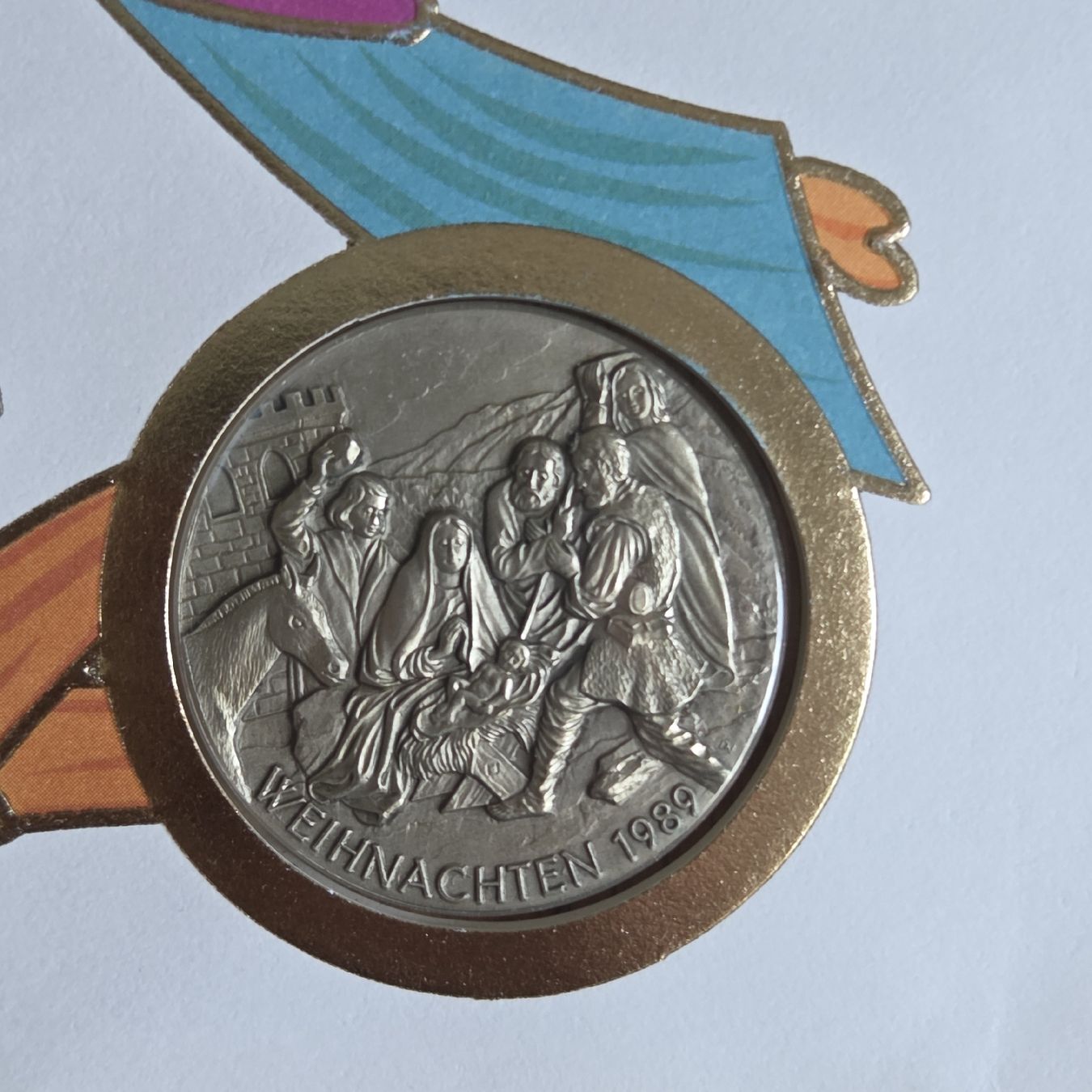 Medaillen: Silbermedaille Weihnachten 1989 – Gebraucht aus Stans von Ducati16 1