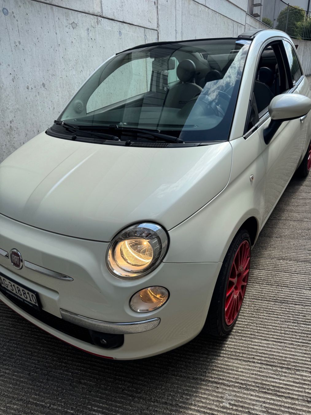 Fiat Autos: Fiat 500c 1,4 16V Lounge – D'occasion à Mellingen par zeb_ty5h 2